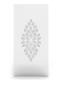Languedoc interior panel in clear crystal, satin finish glass, large size - Lalique